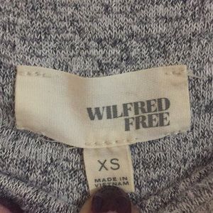 Aritzia Wilfred Free XS Flowy Heather Gray Skirt